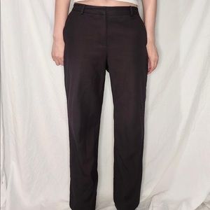 Anne Klein Suit brown straight leg pant